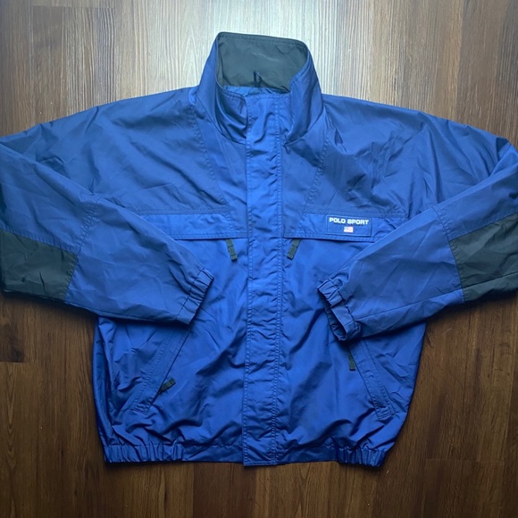 vintage polo sport windbreaker